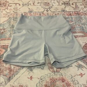 Yogalicious Light Gray Bike Shorts